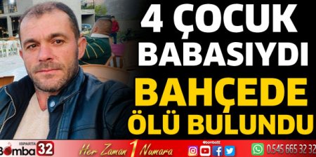 Gecenin acı haberi! Bahçede ölü bulundu