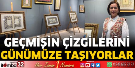 Geçmişin çizgilerini günümüze taşıyorlar