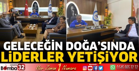 Geleceğin Doğa’sında liderler yetişiyor