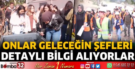 Geleceğin şefleri ormancılığı uygulamalı öğreniyor
