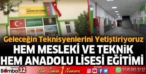 Geleceğin teknisyenlerini yetiştiriyoruz