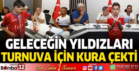 Geleceğin Yıldızları turnuva için kura çekti