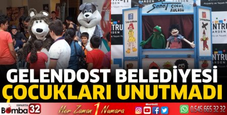 Gelendost Belediyesi çocukları unutmadı
