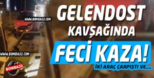Gelendost Kavşağı’nda Kaza: 2 Yaralı