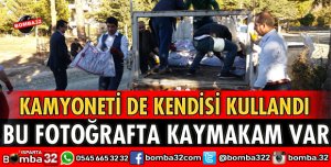 GELENDOST KAYMAKAMINDAN ÖRNEK DAVRANIŞ