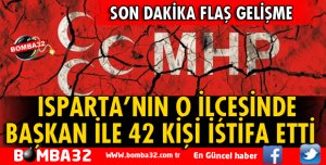 GELENDOST MHP TEŞKİLATI İSTİFA ETTİ! İYİ PARTİ'YE KATILIYORLAR