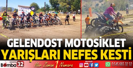 Gelendost motosiklet yarışları nefesleri kesti