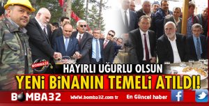 GELENDOST SDÜ YENİ BİNA TEMELİ ATILDI