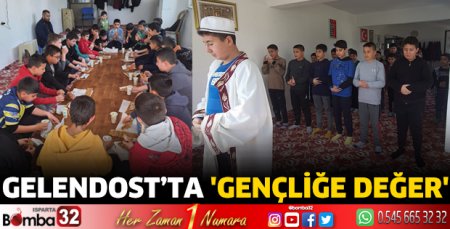 Gelendost’ta 'Gençliğe Değer'