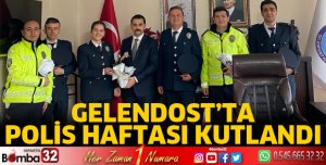Gelendost’ta Polis Haftası kutlandı