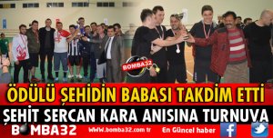 GELENDOSTLU ŞEHİT SERCAN KARA ANISINA TURNUVA