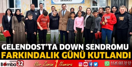 Gelendost'ta Down Sendromu Farkındalık Günü kutlandı
