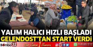 Gelendost'tan start verdi