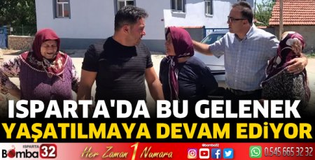 Gelenek yaşatılmaya devam ediyor