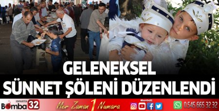 Geleneksel sünnet şöleni düzenlendi