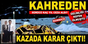 Gelinlik yerine kefen giymişti!