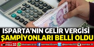 Gelir Vergisi Rekortmenleri açıklandı