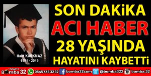 GENÇ ADAM HAYATINI KAYBETTİ
