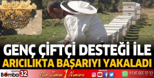 Genç Çiftçi Desteği İle Arıcılıkta Başarıyı Yakaladı