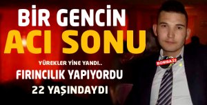 Genç Fırıncı Canına Kıydı!
