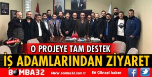 GENÇ İŞ ADAMLARINDAN O PROJEYE TAM DESTEK!