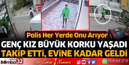 Genç kız korku dolu anlar yaşadı 