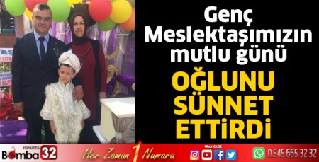 Genç Meslektaşımızın mutlu günü
