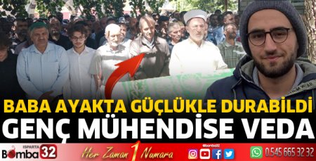 Genç mühendise veda