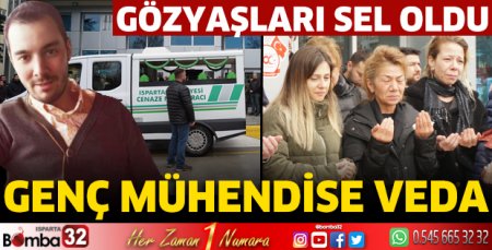 Genç mühendise veda