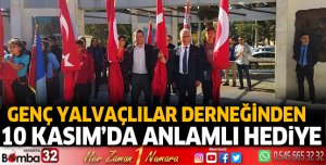 Genç Yalvaçlılar Derneğinden anlamlı hediye