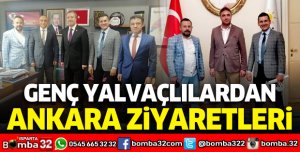 Genç Yalvaçlılardan Ankara ziyaretleri 