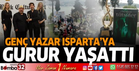 Genç Yazar Isparta’ya Gurur Yaşattı