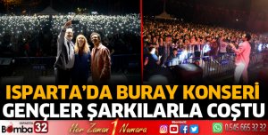 Gençler Buray’la coştu