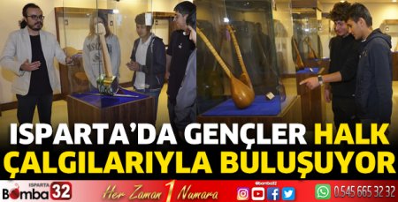 Gençler halk çalgılarıyla buluşuyor