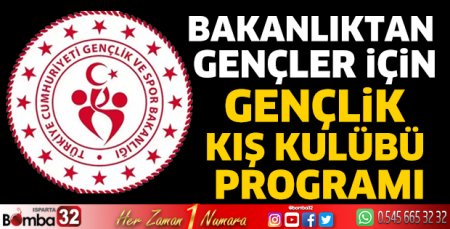 Gençler için ‘Gençlik Kış Kulübü Programı’