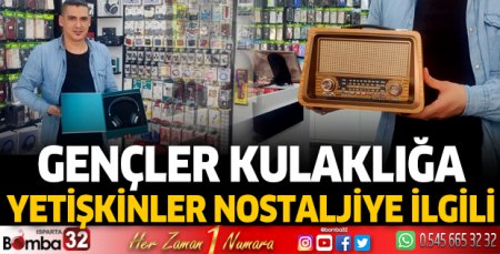 Gençler kulaklığa, yetişkinler nostaljiye ilgili