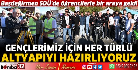 Gençlerimiz için her türlü altyapıyı hazırlıyoruz