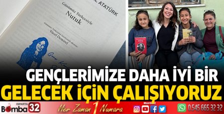 Gençlerimize daha iyi bir gelecek için çalışıyoruz 