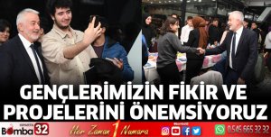 Gençlerimizin fikir ve projelerini önemsiyoruz