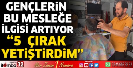 Gençlerin bu mesleğe ilgisi artıyor