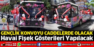 Gençlik konvoyu caddelerde olacak