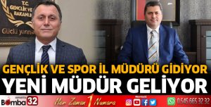 GENÇLİK VE SPOR İL MÜDÜRÜ DEĞİŞTİ