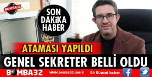 GENEL SEKRETER KUTLU OLDU