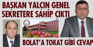 GENEL SEKRETERİ BAŞARILI BULUYORUZ