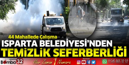 Genel temizlik çalışmaları sürüyor
