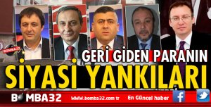 GERİ GİDEN PARANIN SİYASİ YANKILARI