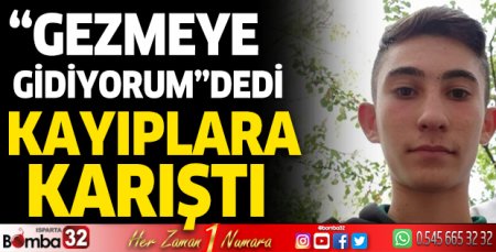 Gezmeye diye çıktı bir daha geri dönmedi 