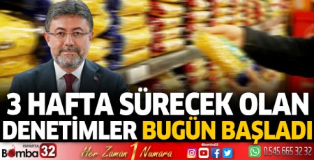 Gıda denetimi başladı