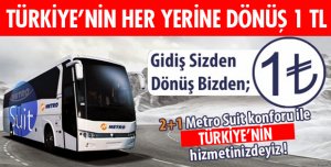 GİDİŞ SİZDEN DÖNÜŞ BİZDEN