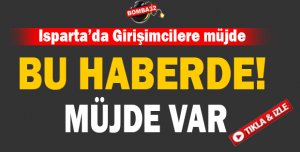 Girişimcilere müjde